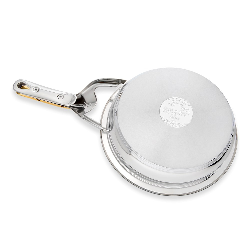 Patelnia Zepter 1.6L średnica 20cm 1 uchwyt z pokrywką Patelnia Zepter 1.6L średnica 20cm 1 uchwyt z pokrywką